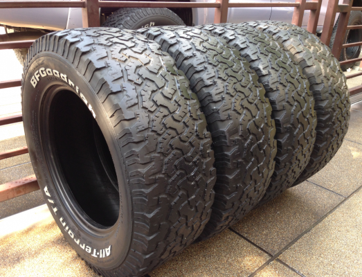 ยาง All BF Goodrich 265 65 17 ปี11 พร้อมใช้งาน ราคาไม่แพง