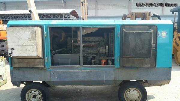 ปั้มลม Airman PDS655S เก่าญี่ปุ่นไม่เคยใช้ในไทย 100\% ลม 7-8 Bar. สภาพเครื่องสวยๆ สกรูแน่นๆ ธีรเทพ 0627091748