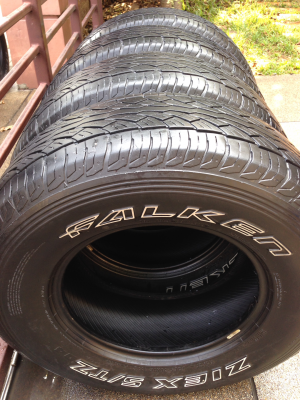 ยาง All FALKEN 265 70 16 ปี12 ดอกเยอะ ไม่มีปะ ราคาไม่แพง