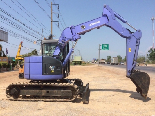 ขายรถแบคโฮ HITACHI ZX75UR คอลโทรลสั้น สภาพสวยพร้อมใช้ นำเข้าจากญี่ปุ่น มีVDOการทำงานครับ ขายรถแบคโฮ HITACHI ZX75UR คอลโทรลสั้น สภาพสวยพร้อมใช้ นำเข้าจากญี่ปุ่น มีVDOการทำงานครับ