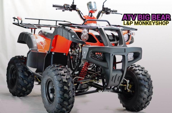 เอทีวีใหญ่ BIG BEAR รุ่น150cc ใส่เครื่อง 125CC รุ่นใหม่ล่าสุด 2015 *ล้อ แม็ก 8 นิ้วและ กระทะล้อ พิเศษจริงๆๆ สนใจติดต่อ