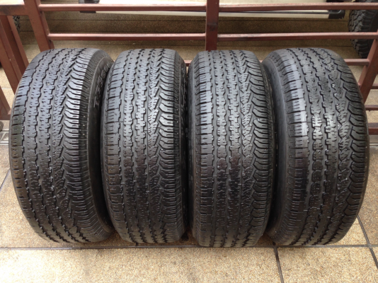 ยาง BF Goodrich 265 60 18 ปี11 ดอกเยอะ พร้อมใช้งาน ราคาไม่แพง