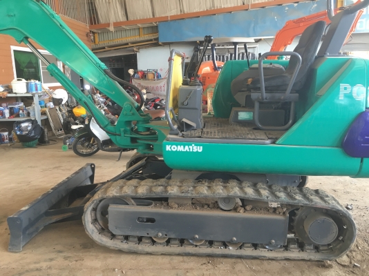 ขายรถขุด KOMATSU pc 20-7  เก่านอกมีเอกสาร