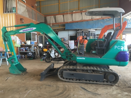 ขายรถขุด KOMATSU pc 20-7  เก่านอกมีเอกสาร