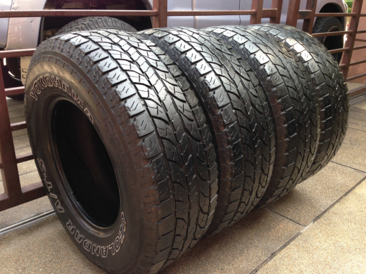ยาง All Yokohama 265 70 16 ปี12 ดอกเยอะ พร้อมใช้งาน ราคาไม่แพง