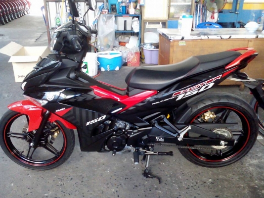 ขาย Yamaha Exciter 150 ปี 58 เครื่องดีเดิมๆ สภาพภายนอกมีรอยล้มด้านซ้ายหน่อย สองจุด เล่มพร้อมชุดโอน ขาย Yamaha Exciter 150 ปี 58 เครื่องดีเดิมๆ สภาพภายนอกมีรอยล้มด้านซ้ายหน่อย สองจุด เล่มพร้อมชุดโอน