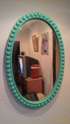 ขาย กระจกส่องหน้าโบราณ สูง 110x80 สวยงาม ของหายาก สมัยคุณปู่คุณย่า ราคา 4000 บาท