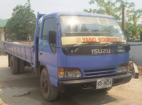 หกล้อ อีซูชุ NPR130แรง พ.เวอร์ แอร์ ช่วงยาว5ม สภาพดีสวยเดิมๆพร้อมใช้งาน ทะเบียนพร้อมโอน