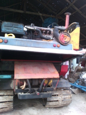 ขาย รถเกี่ยวข้าวเกษตร พัฒนา รองกระสอบ ใช้งานได้เลยครับ