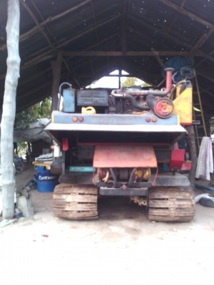 ขาย รถเกี่ยวข้าวเกษตร พัฒนา รองกระสอบ ใช้งานได้เลยครับ