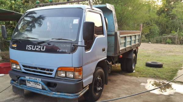 ขายNPR120 แรง เพลาเอฟ มีสโลว์ ดั้มดินสามมิตร ขาย สด ผ่อน