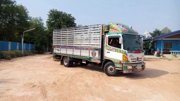 ขายด่วน HINO เมก้า175 ยาว5.50 ปี55