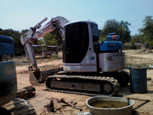 รถแบคโฮขายด่วน SH75U-2  500,000 บาท