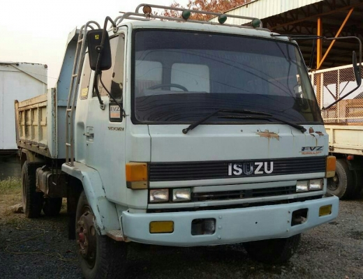 หกล้อ อีซูชุ FSR165ดั้มสามมิต ช่วงล่างใหญ่ สภาพดีเดิมๆพร้อมใช้งาน ทะเบียนพร้อมโอน