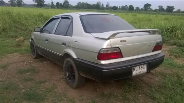 โซลูน่า ปี97 เครื่องดีแอร์เย็นทางไกลสบายเกียร์ออโต้ พวงลัยเพาเวอร์ แอร์แบ็ค กระจกไฟฟ้า สีไม่สวย ตามสภาพครับ รถใช้งานอยู่ครับ ภาษีไม่ขาด วิ่งทางไกลได้เลย