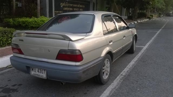 โซลูน่า ปี97 เครื่องดีแอร์เย็นทางไกลสบายเกียร์ออโต้ พวงลัยเพาเวอร์ แอร์แบ็ค กระจกไฟฟ้า สีไม่สวย ตามสภาพครับ รถใช้งานอยู่ครับ ภาษีไม่ขาด วิ่งทางไกลได้เลย