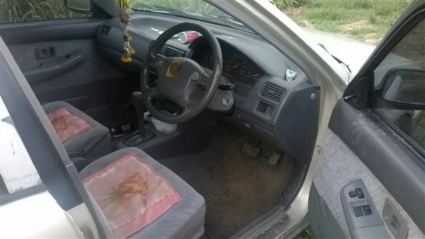 โซลูน่า ปี97 เครื่องดีแอร์เย็นทางไกลสบายเกียร์ออโต้ พวงลัยเพาเวอร์ แอร์แบ็ค กระจกไฟฟ้า สีไม่สวย ตามสภาพครับ รถใช้งานอยู่ครับ ภาษีไม่ขาด วิ่งทางไกลได้เลย