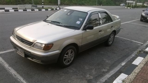 โซลูน่า ปี97 เครื่องดีแอร์เย็นทางไกลสบายเกียร์ออโต้ พวงลัยเพาเวอร์ แอร์แบ็ค กระจกไฟฟ้า สีไม่สวย ตามสภาพครับ รถใช้งานอยู่ครับ ภาษีไม่ขาด วิ่งทางไกลได้เลย