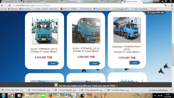 ขายรถบรรทุกติดเครน ขนาดเล็ก มือ 2 ใหม่เอี่ยม บางคันยังไม่ได้ใช้เลย