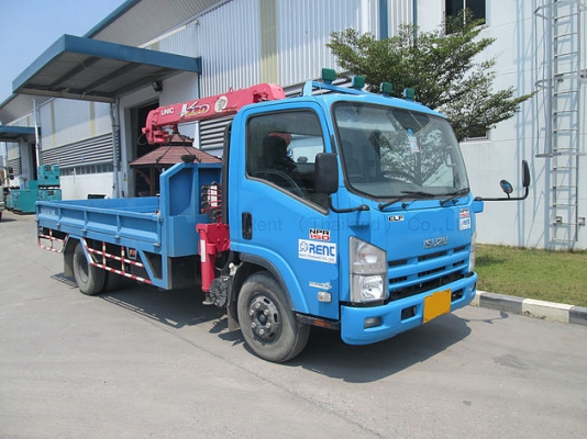 ขายรถบรรทุกติดเครน ขนาดเล็ก มือ 2 ใหม่เอี่ยม บางคันยังไม่ได้ใช้เลย