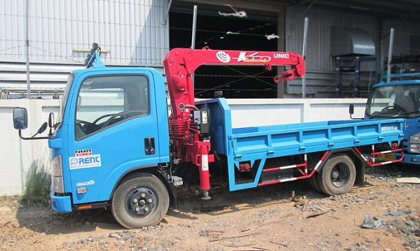 ขายรถบรรทุกติดเครน ขนาดเล็ก มือ 2 ใหม่เอี่ยม บางคันยังไม่ได้ใช้เลย