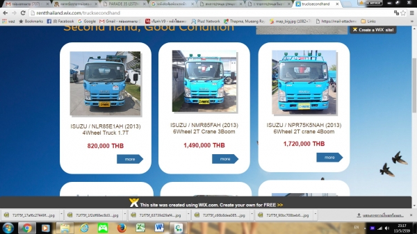 ขายรถบรรทุกติดเครน ขนาดเล็ก มือ 2 ใหม่เอี่ยม บางคันยังไม่ได้ใช้เลย