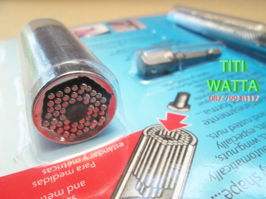 บล็อคประแจมหัศจรรย์ รูเดียวได้ทุกหัว (ของมือหนึ่ง)