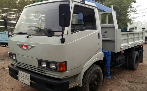 จองแล้วครับ ฮีโน่ KM 777 ดั้มสามมิต5คิว ติดเครน 2.9ตัน สภาพดีสวยพร้อมใช้ ทะเบียนพร้อมโอน จองแล้วครับ ฮีโน่ KM 777 ดั้มสามมิต5คิว ติดเครน 2.9ตัน สภาพดีสวยพร้อมใช้ ทะเบียนพร้อมโอน