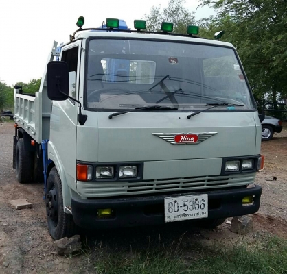 จองแล้วครับ ฮีโน่ KM 777 ดั้มสามมิต5คิว ติดเครน 2.9ตัน สภาพดีสวยพร้อมใช้ ทะเบียนพร้อมโอน