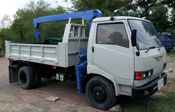 จองแล้วครับ ฮีโน่ KM 777 ดั้มสามมิต5คิว ติดเครน 2.9ตัน สภาพดีสวยพร้อมใช้ ทะเบียนพร้อมโอน จองแล้วครับ ฮีโน่ KM 777 ดั้มสามมิต5คิว ติดเครน 2.9ตัน สภาพดีสวยพร้อมใช้ ทะเบียนพร้อมโอน