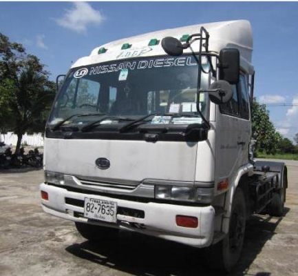 หัวลาก Nissan UD 216 HP ปี 2005 วิ่งน้อย สภาพเยี่ยม เป็นรถสำรองของบริษัท