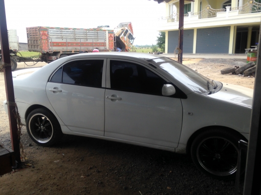 toyota corollaremo แอร์เย็นเครื่องดีใช้อยู่ ดูรถได้ที่คลอง7 เจ้าของขายเอง เดิมเป็นรถแท๊คซี่ เพิ่มเติมโทร081-8158886เป้