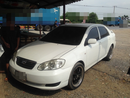 toyota corollaremo แอร์เย็นเครื่องดีใช้อยู่ ดูรถได้ที่คลอง7 เจ้าของขายเอง เดิมเป็นรถแท๊คซี่ เพิ่มเติมโทร081-8158886เป้