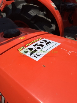 KUBOTA B2420D พร้อมใบดันหน้า และ จอบหมุน ชั่วโมงน้อย