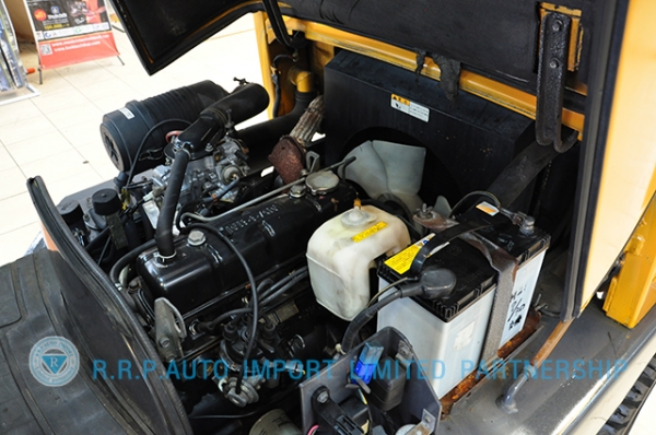 ขายรถโฟล์คลิฟท์มือสอง TCM รุ่น FG230N5 ราคา 295,000 บาท นำเข้าจากประเทศญี่ปุ่น 100\% ไม่เคยใช้งานในประเทศไทย