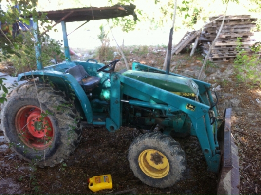 ขายรถไถจอนเดียร์ 1070 เพลาเดียว 70 แรง ใช้งานได้ดี