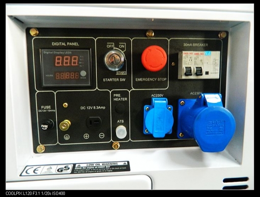 เครื่องปั่นไฟ 5.5 KW "ITC"