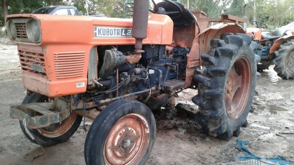 ขาย รถไถ คูโบต้า 22 แรง พร้อมผานหลัง เครื่องดี เฟืองดี เกียร์ดี เพลาปั่น PTO ใช้งานปกติ
