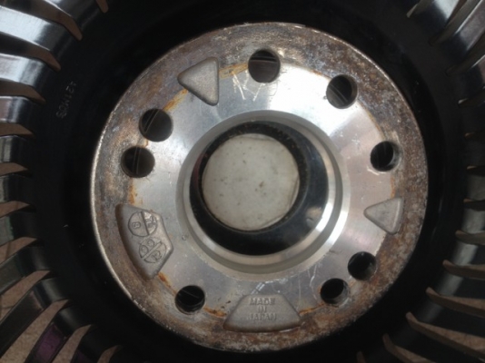 ล้อญี่ปุ่นเเท้เเนว VIP 17 กว้าง 8 นิ้ว 5 รู114 กับ 4 รู114 เก่าญี่ปุ่นสีเดิมๆสภาพสวยๆ