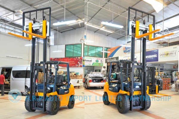 ขายรถโฟล์คลิฟท์มือสอง TOYOTA รุ่น 7FG30-11680 ราคา 325,000 บาท สภาพเดิมจากญี่ปุ่นจากประเทศญี่ปุ่น ไม่เคยใช้งานในไทย