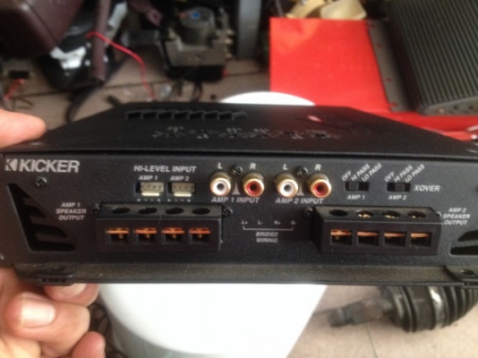 เเอม อเมกา  KICKER KX300.4  4 ชาเเนลสภาพสวยใช้งานได้ปกติ