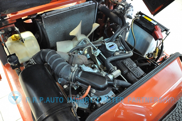 ขายรถโฟล์คลิฟท์มือสอง NISSAN  รุ่น NJ01-301271 ราคา 185,000 บาท นำเข้าจากประเทศญี่ปุ่น 100\% ไม่เคยใช้งานในไทย