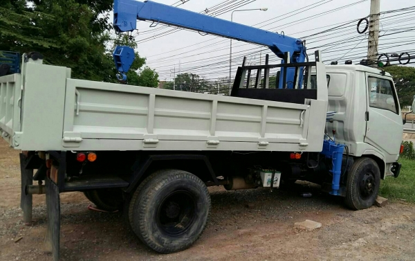 จองแล้วครับ ฮีโน่ KM 777 ดั้ม5คิว เครนUNIC 2.9ตัน สภาพดีสวยพร้อมใช้ แอร์ พ.เวอร์ ทะเบียนพร้อมโอน