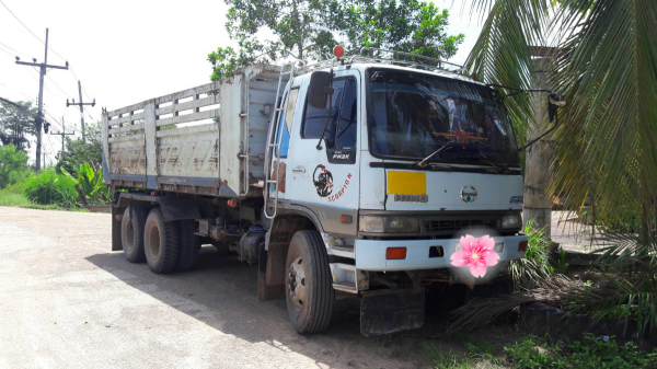 ขายรถบรรทุก 10 ล้อดัมพ์ HINO FM3M 240 แรงม้ามีระบบลากพ่วง ราคา 880000