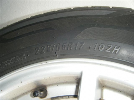 ขายแม็กซ์ bmw x 3 ขอบ 17"พร้อมยาง 225/65/17 ใส่ได้ทุกรุ่น