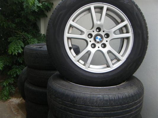 ขายแม็กซ์ bmw x 3 ขอบ 17"พร้อมยาง 225/65/17 ใส่ได้ทุกรุ่น