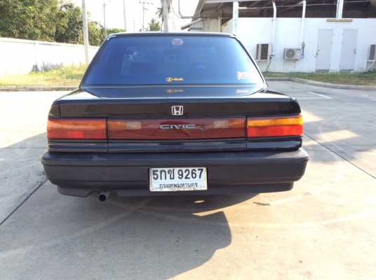 ขายรถ Honda Civic ไฟท้าย2ชั้น ปี91 เครื่องใหม่บล๊อกเดิม เกียร์ธรรมดา ภายในเดิมสวยสะอาดมาก แอร์เย็นฉ่ำวิทยุCD ตัวถังเดิมๆไม่มีชน สีสวยใส ยางดี รถขับดีมากช่วงล่างดีไม่มีดัง รถสวยเดิมๆพร้อมใช้ครับ ภาษีไม่ขาด