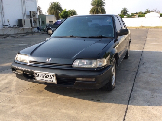 ขายรถ Honda Civic ไฟท้าย2ชั้น ปี91 เครื่องใหม่บล๊อกเดิม เกียร์ธรรมดา ภายในเดิมสวยสะอาดมาก แอร์เย็นฉ่ำวิทยุCD ตัวถังเดิมๆไม่มีชน สีสวยใส ยางดี รถขับดีมากช่วงล่างดีไม่มีดัง รถสวยเดิมๆพร้อมใช้ครับ ภาษีไม่ขาด