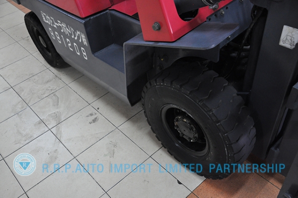 ขายรถโฟล์คลิฟท์มือสอง NISSAN  รุ่น J01-119405 ราคา 175,000 บาท นำเข้าจากประเทศญี่ปุ่น 100\% ไม่เคยใช้งานในไทย