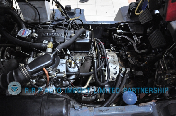 ขายรถโฟล์คลิฟท์มือสอง NISSAN  รุ่น J01-119405 ราคา 175,000 บาท นำเข้าจากประเทศญี่ปุ่น 100\% ไม่เคยใช้งานในไทย